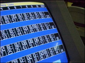 And the final score is... Laura Jane got 120, Amanda scored 82, Heather scored 85, and I scored 44.