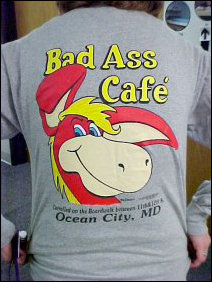 Don't you just love beach t-shirts? They just have a certain humor to them...