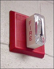 And one thing unique to the second floor - we are the home of the only Wheelock MT fire alarm horn in the building, down by the TV lounge. All the rest of the building is Wheelock AS, and we have a different horn down there...